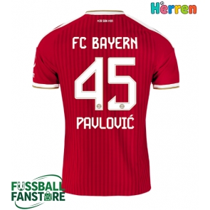 Bayern Munich Aleksandar Pavlovic #45 Replik Heimtrikot 2026-27 Kurzarm